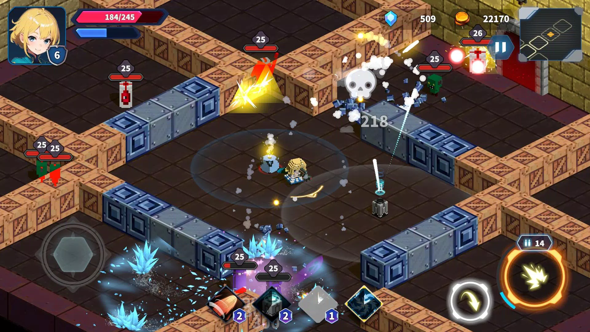 Cube of Life: Shooting RPG Captura de pantalla 1