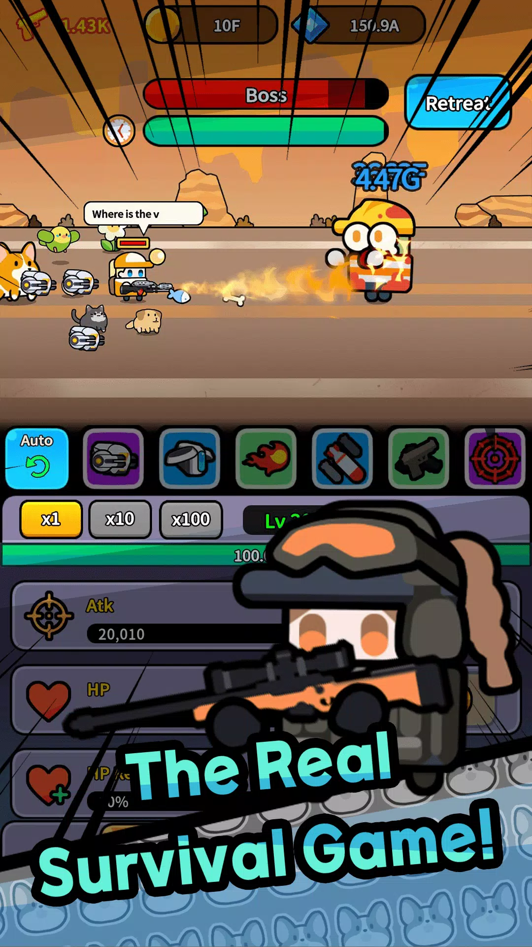 Legend Z Hunter : Idle RPG War应用截图第4张