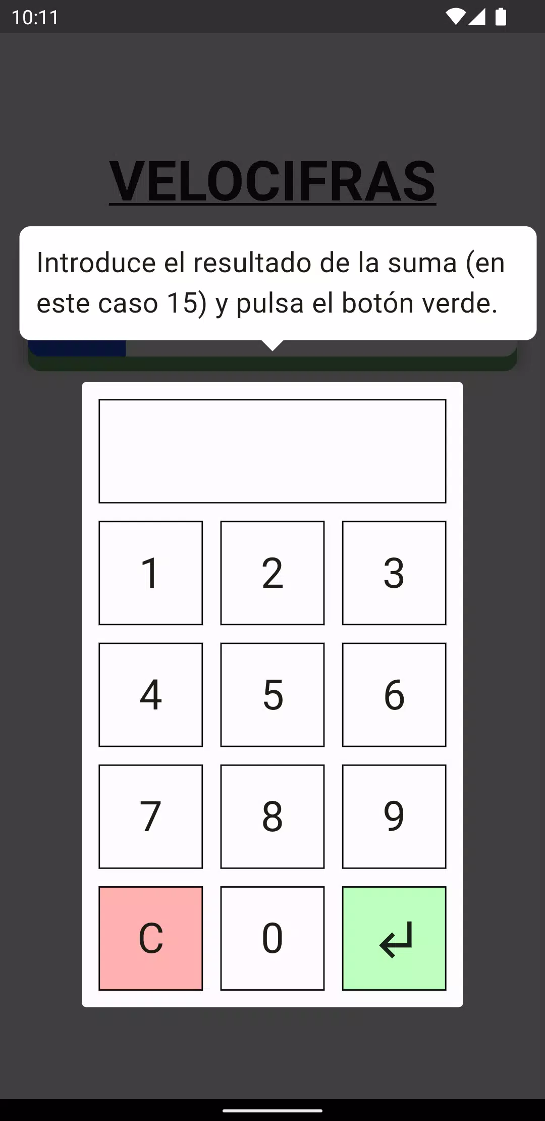 Velocifras - Juego Matrículas應用截圖第3張