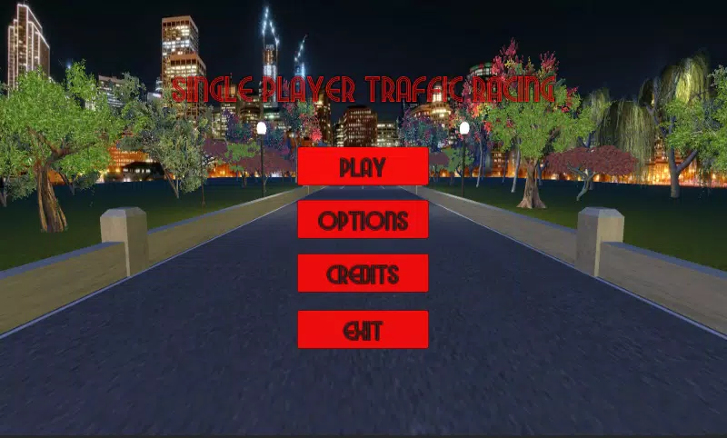 Single Player Traffic Racing Screenshot 1