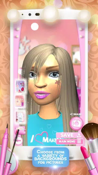 3D Makeup Games For Girls應用截圖第3張