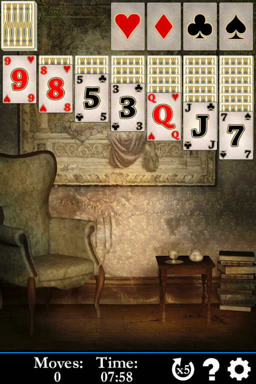 Tripeaks Solitaire - Wizards 스크린샷 3