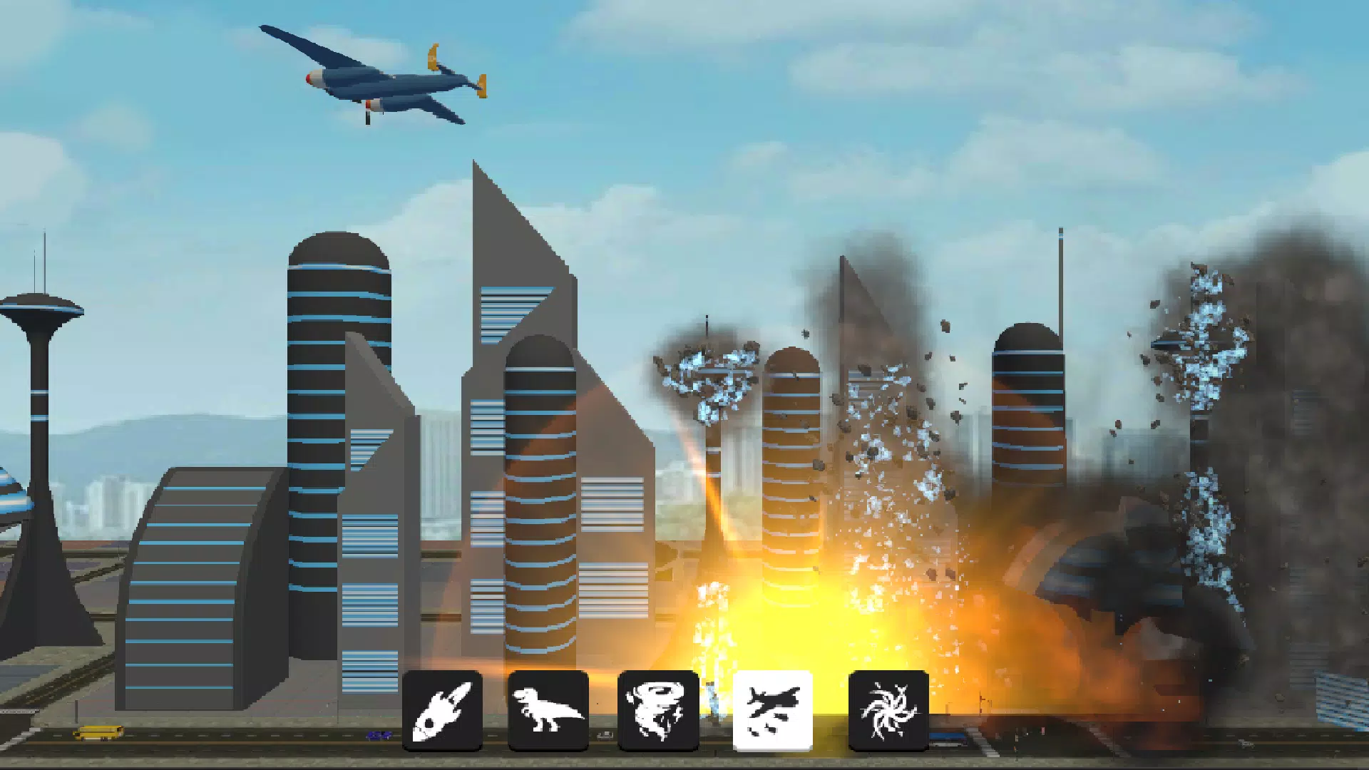 City Destruction Captura de tela 4