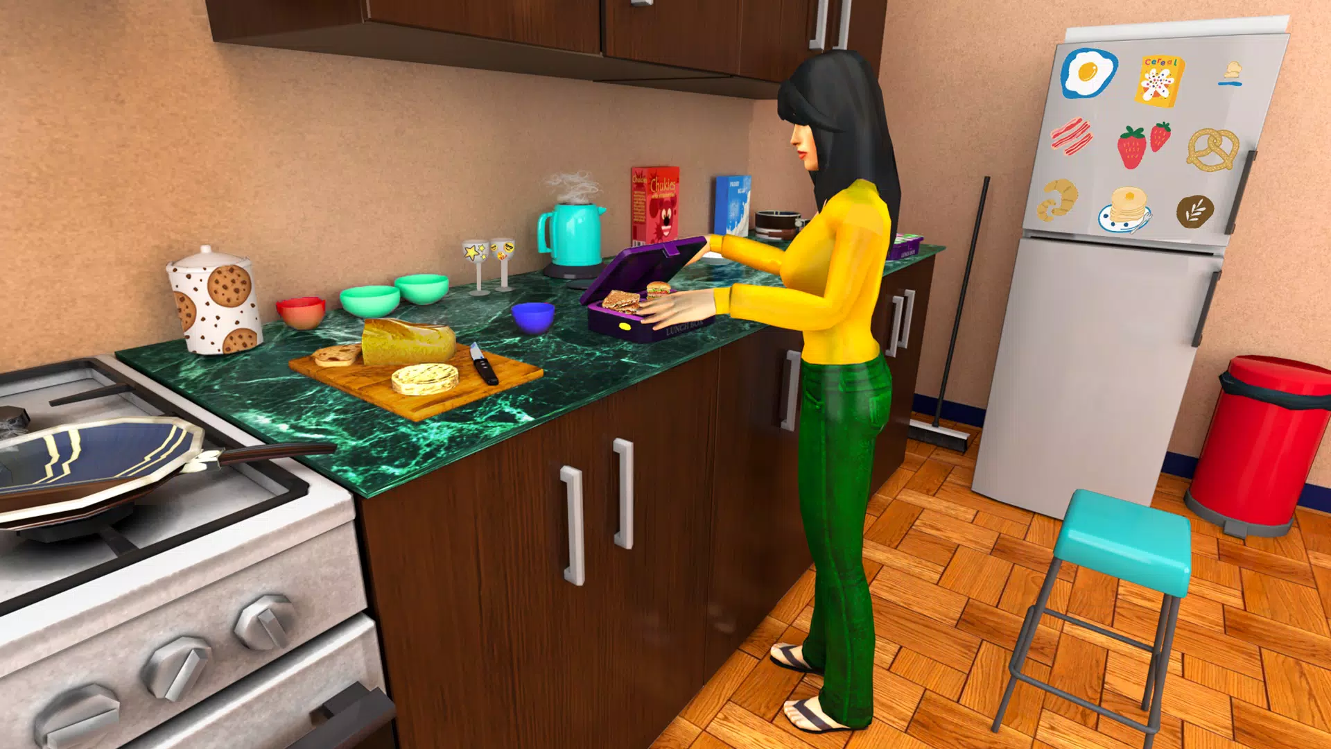 Virtual Mother Single Mom Sim應用截圖第2張