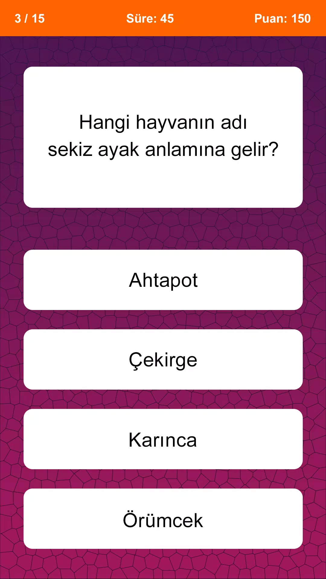 Bilgi Yarışması スクリーンショット 1