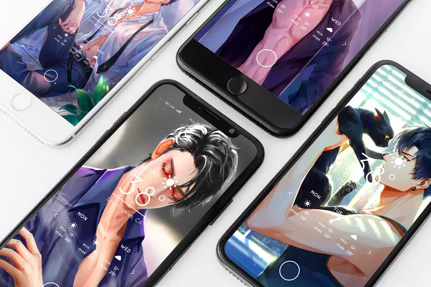Anime Boy Wallpaper 4K Скриншот 1