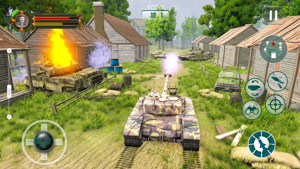 juegos de tanques de guerra Captura de pantalla 4