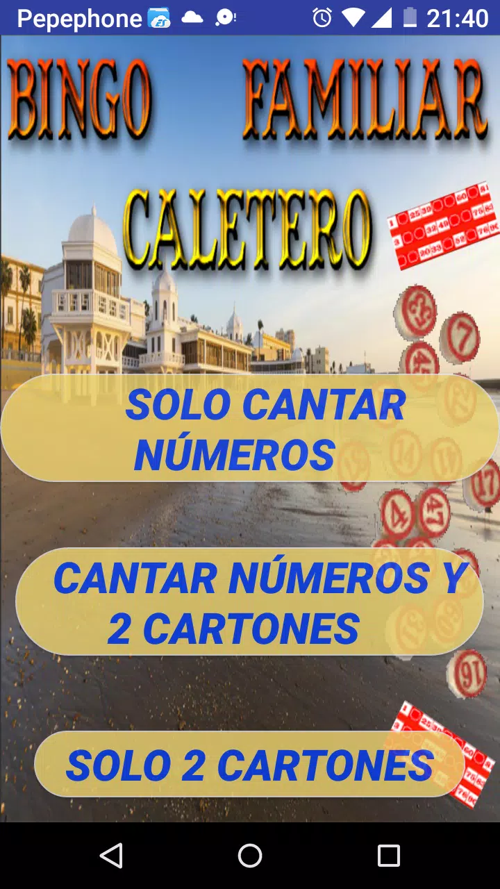 Bingo Caletero應用截圖第1張