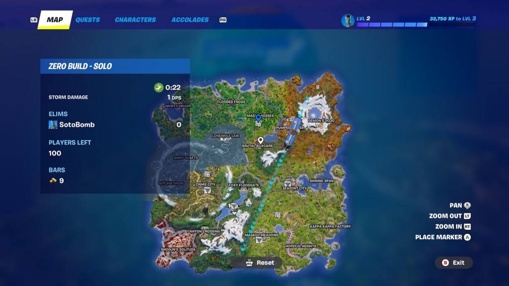 Fortnite第6章,第2季的所有黑市位置。
