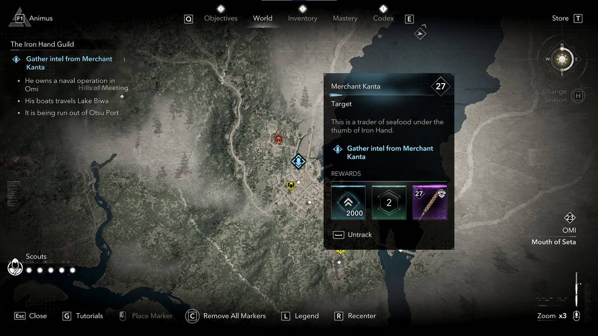 Todos los miembros del gremio de hierro en Assassin's Creed Shadows Kanta