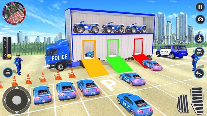 US Police Car Transport Career应用截图第4张