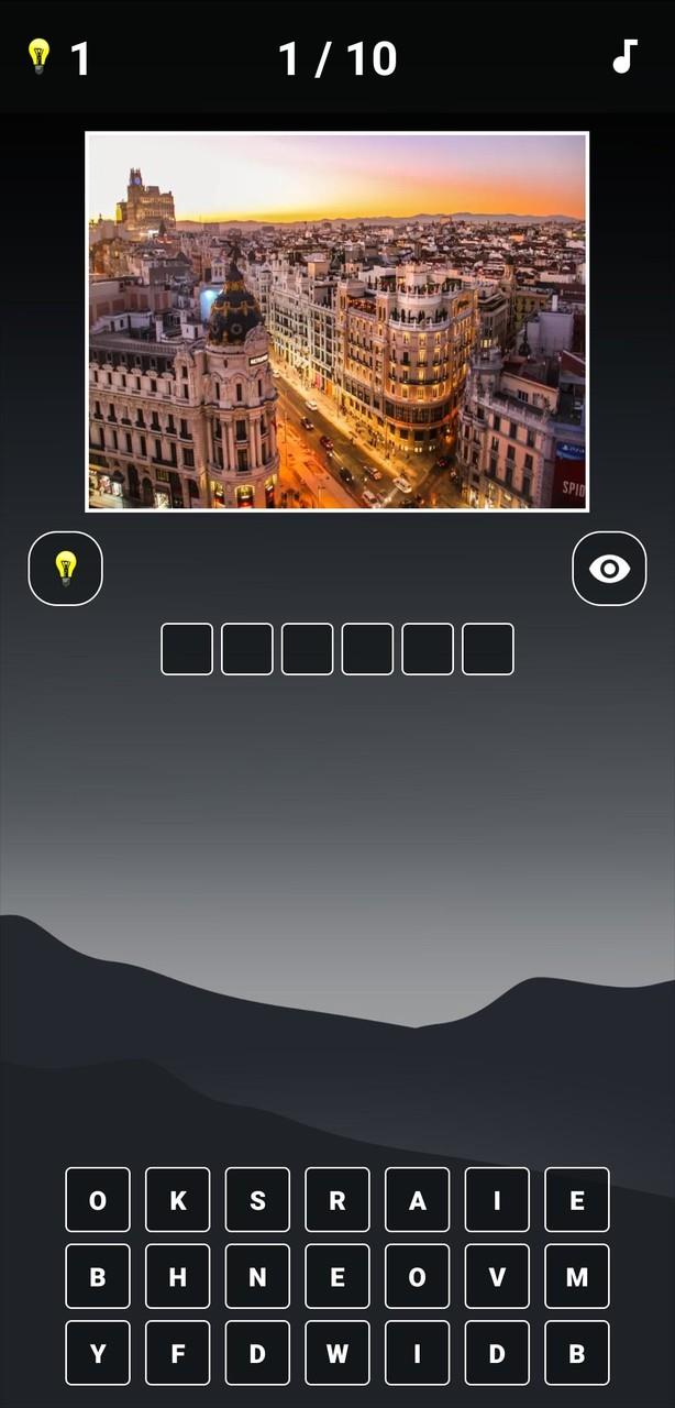 Capital Cities Quiz Screenshot 2