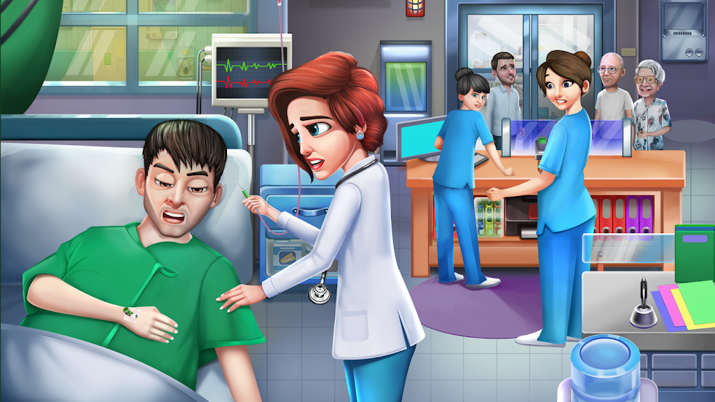 Doctor Hospital Games Offline Captura de tela 1