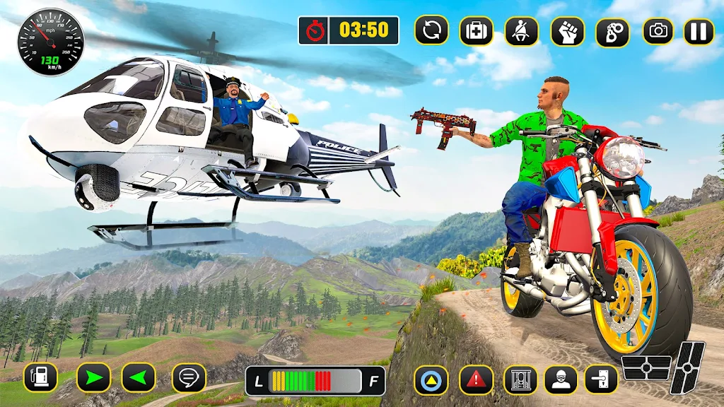 Police Helicopter: Thief Chase應用截圖第2張