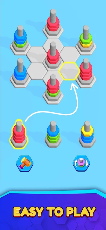 Nut Sort & Match Screenshot 1