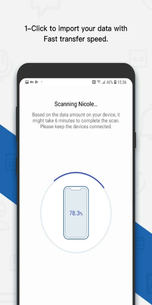 Data Transfer - MobileTrans स्क्रीनशॉट 4