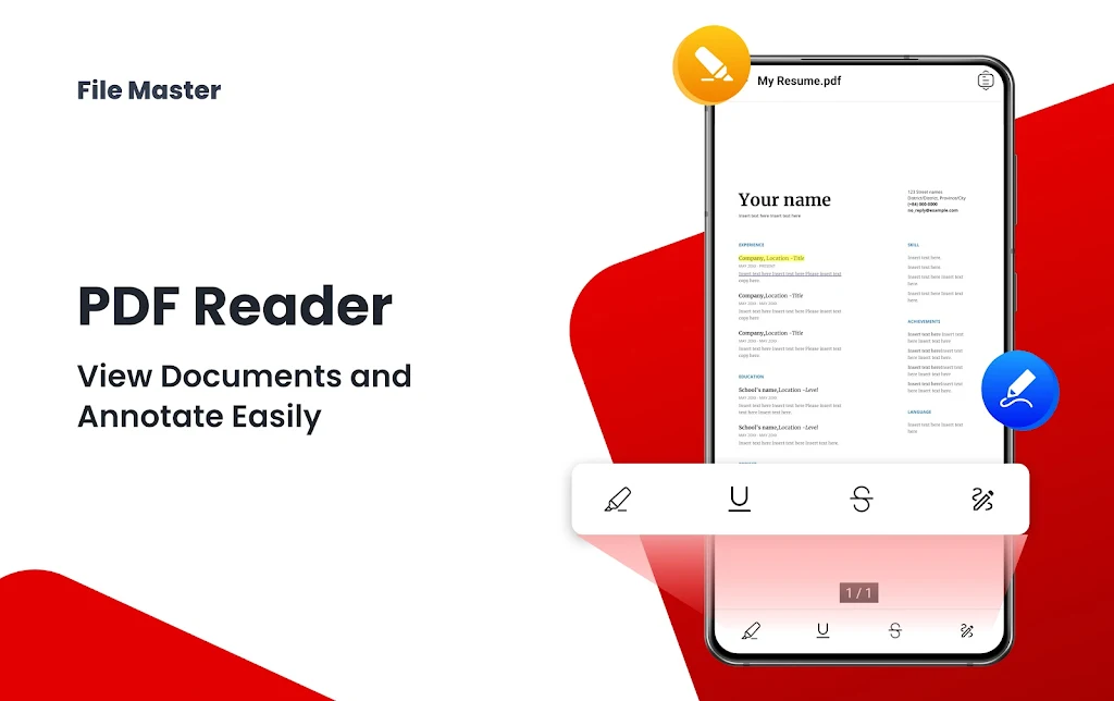 PDF Reader - PDF Scanner Screenshot 1