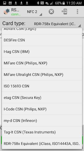 RS3 NFC Setup スクリーンショット 2