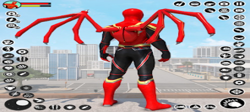 Spider Rope Hero - Crime Games应用截图第1张