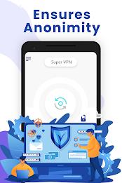 Super VPN: Fast Secure VPN Captura de pantalla 3