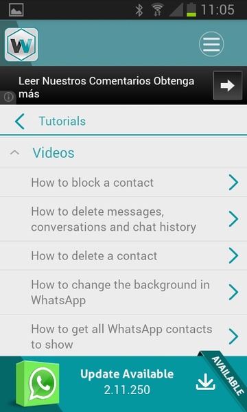 Update WhatsApp Captura de tela 3