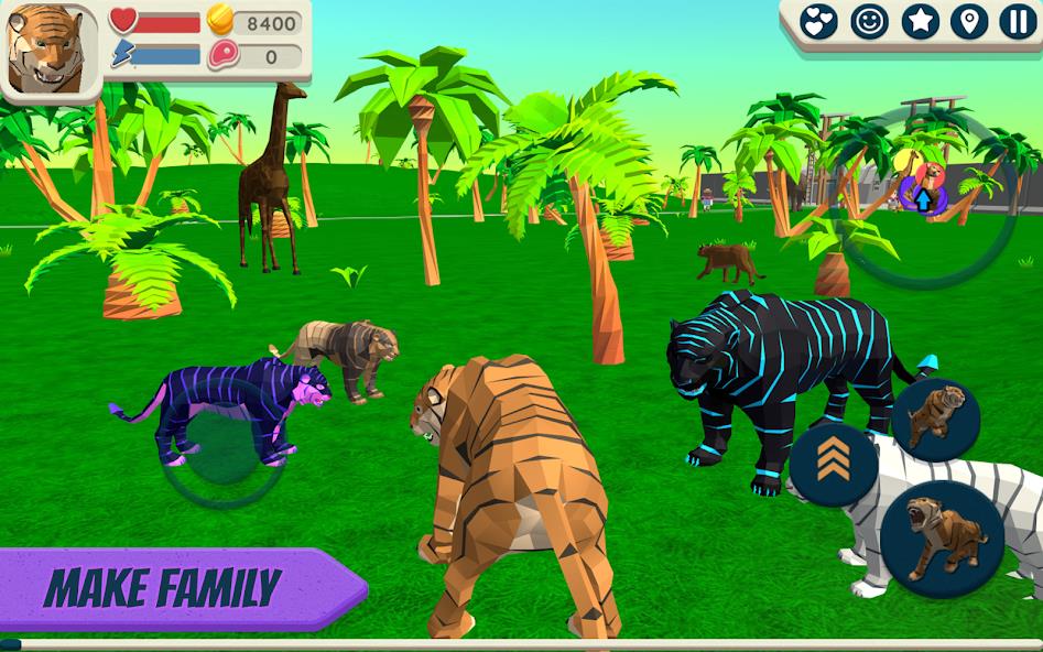 Tiger Simulator 3D Mod スクリーンショット 2