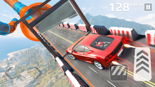 GT Car Stunts 3D Mod Capture d'écran 2