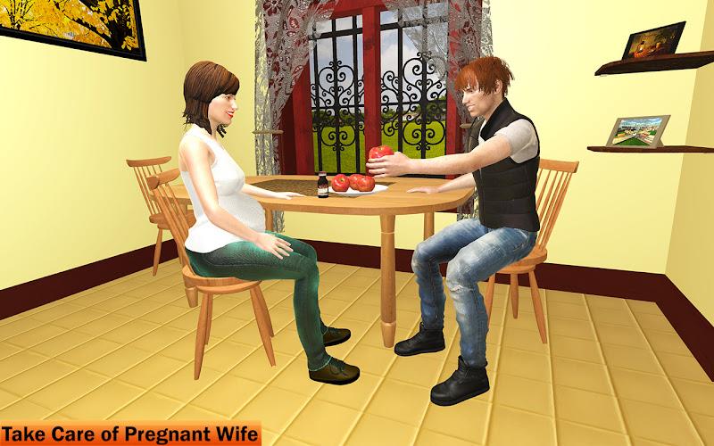 Pregnant Mother Sim Games Life स्क्रीनशॉट 3