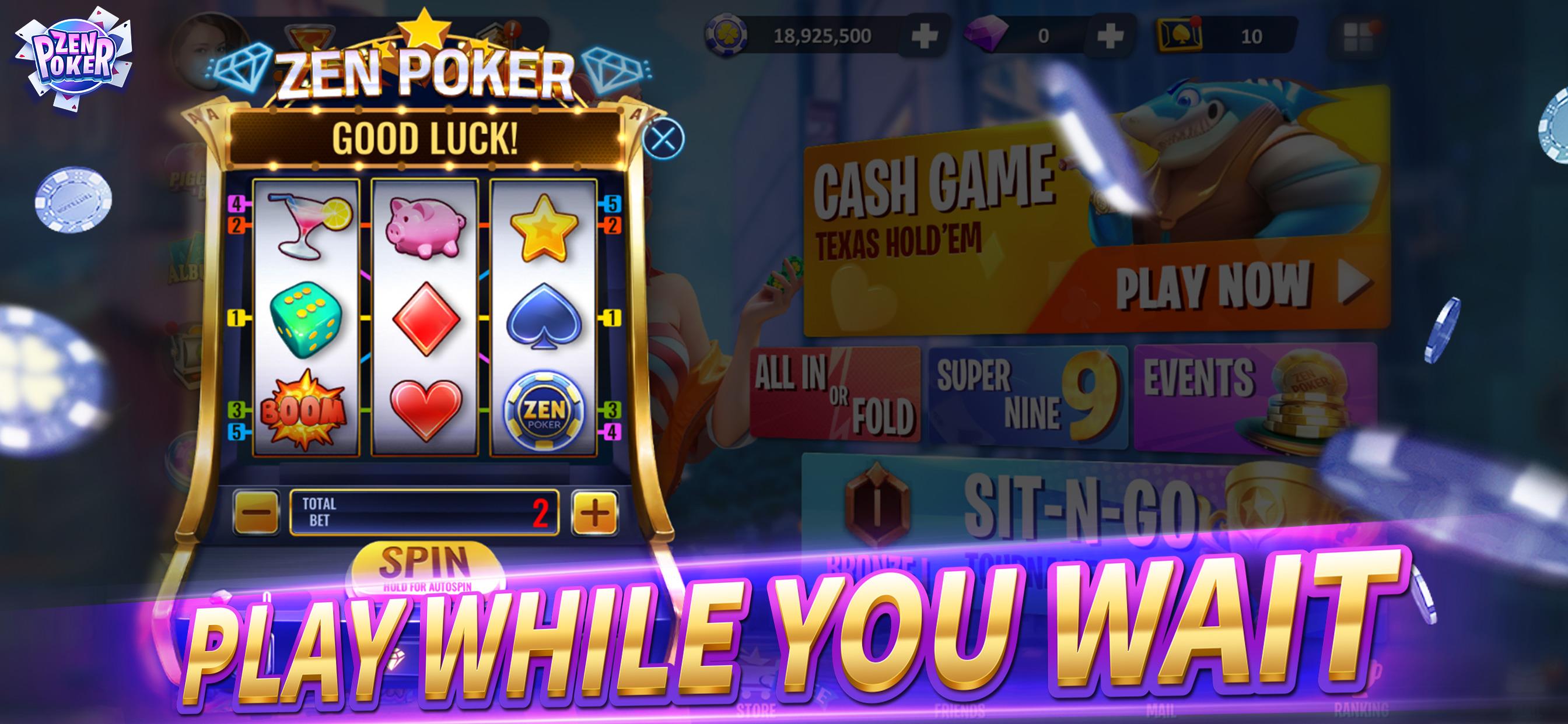 Zen Poker：Texas Holdem Poker应用截图第2张