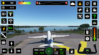 Airplane Flight Simulator Game スクリーンショット 1