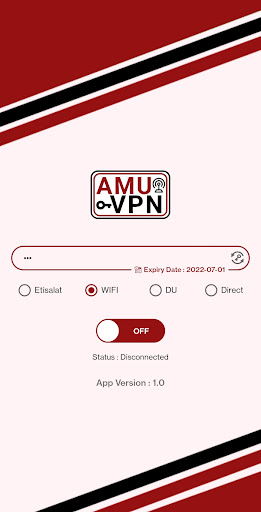 Amu VPN Screenshot 2