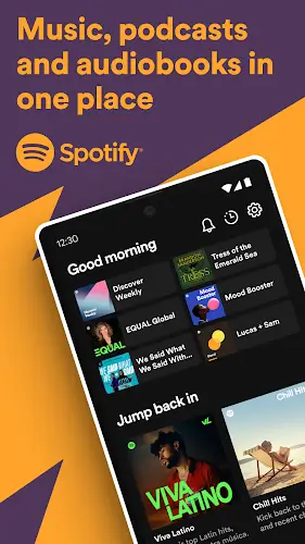 Spotify: música y podcasts Captura de pantalla 1