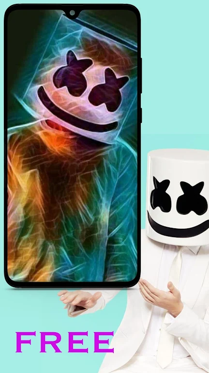 Marshmello Wallpaper Capture d'écran 2