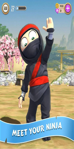 Clumsy Ninja स्क्रीनशॉट 3