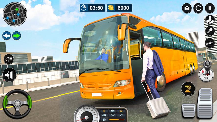 Bus Simulator Game: Coach Game Captura de pantalla 2