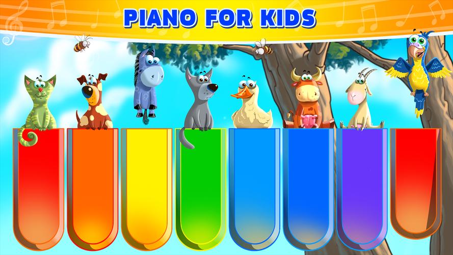 Baby Zoo Piano Games for Kids Screenshot 1