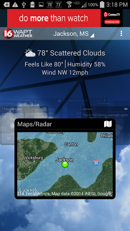 16 WAPT Weather Captura de pantalla 2