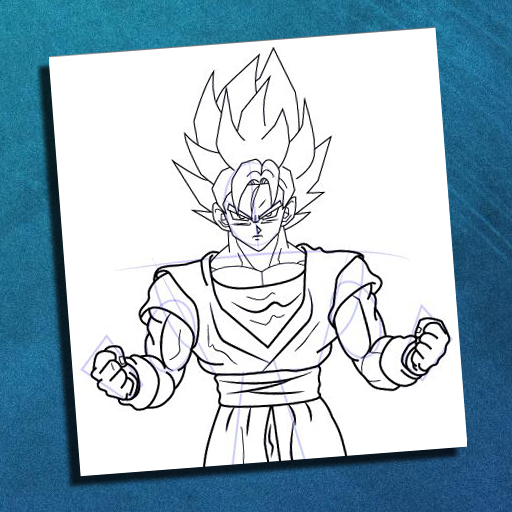 How To Draw Goku Easy Captura de pantalla 3
