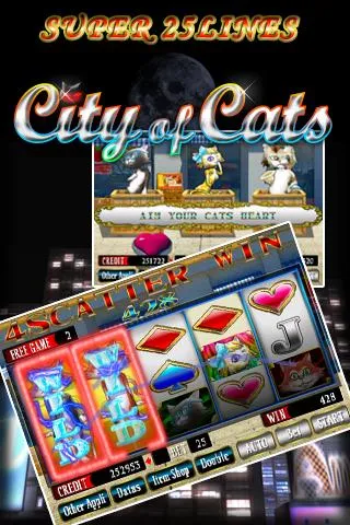 SUPER 25LINES CITY OF CATS應用截圖第2張