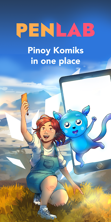 Penlab - Comics Manga Webtoons Скриншот 1