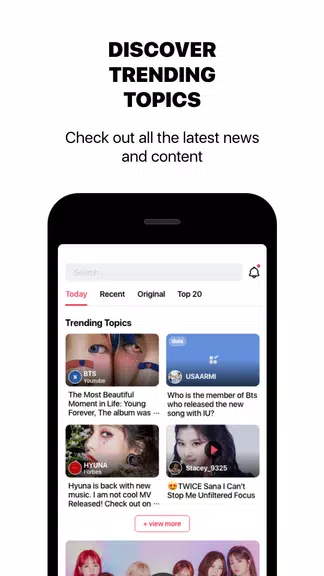 theQoos: K-Pop News, Friends, Music & Community應用截圖第3張