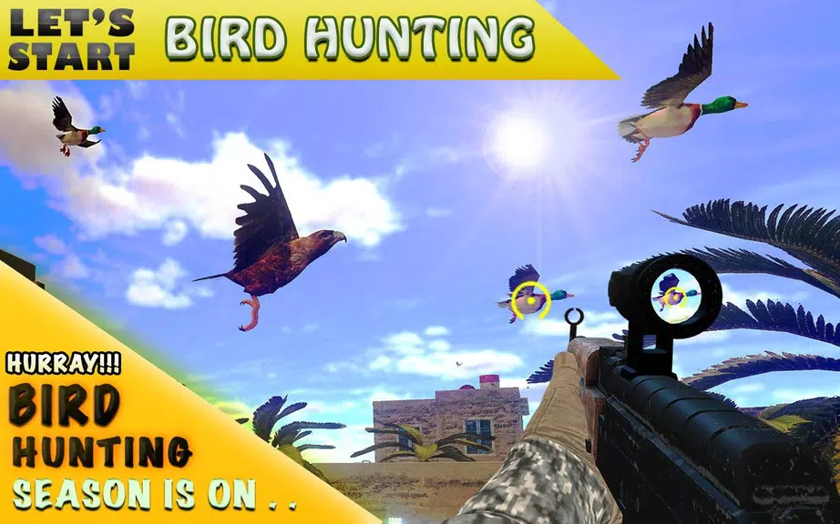Desert Birds Sniper Shooter 3D應用截圖第3張