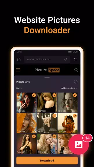 X Video Downloader & Player Captura de tela 3