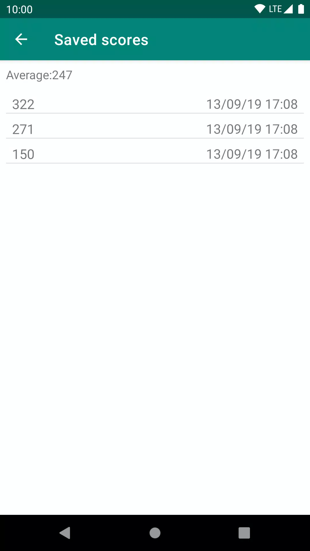Yatzy score スクリーンショット 2