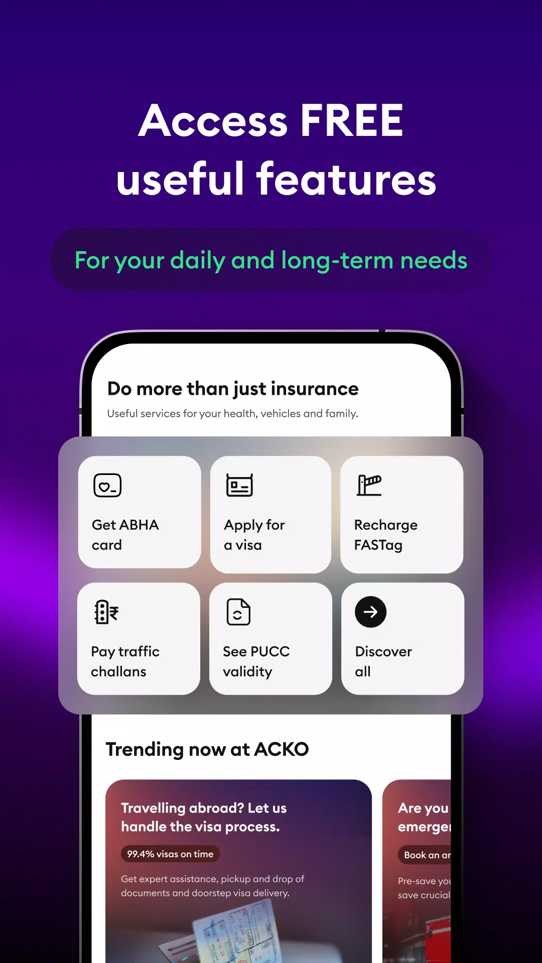 ACKO Insurance應用截圖第3張