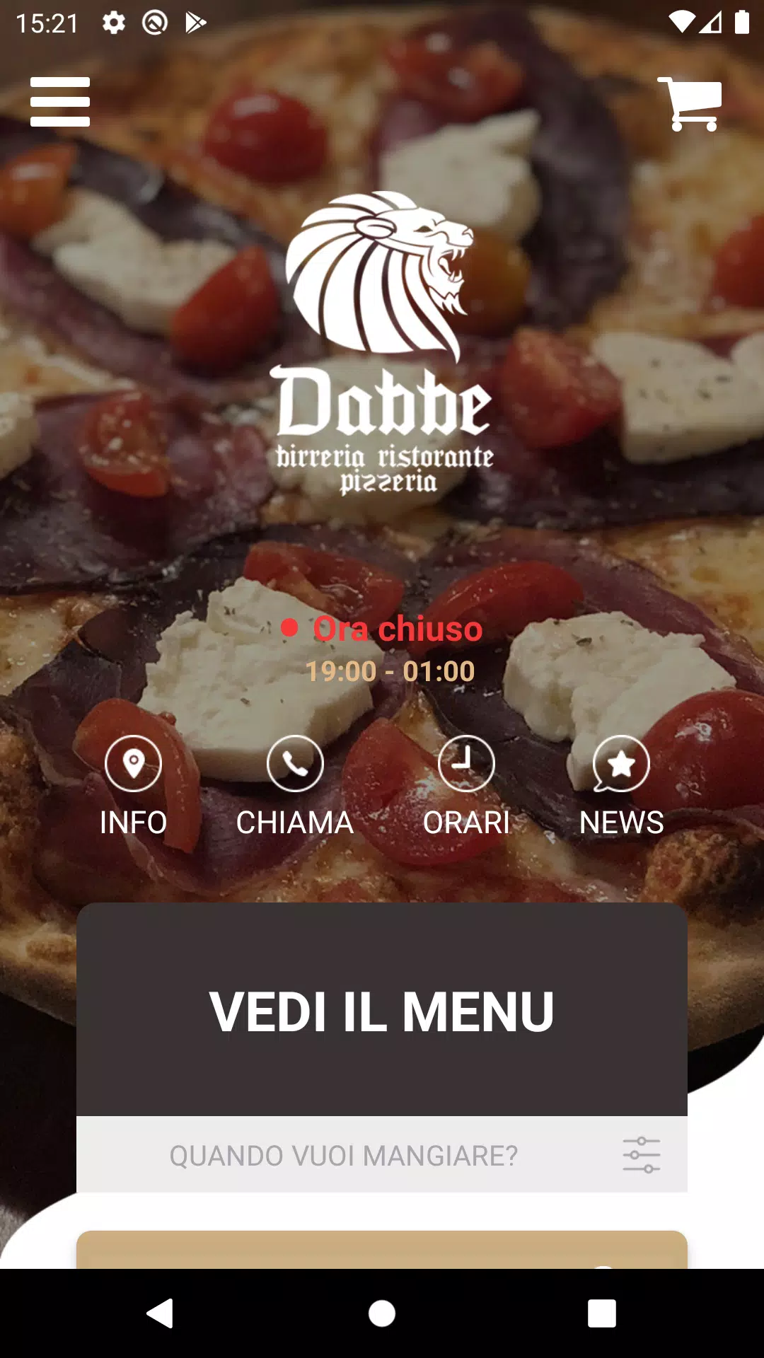 Pizzeria Dabbe應用截圖第1張