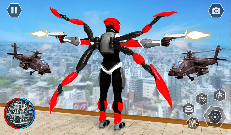 Black Spider Rope SuperHero应用截图第1张