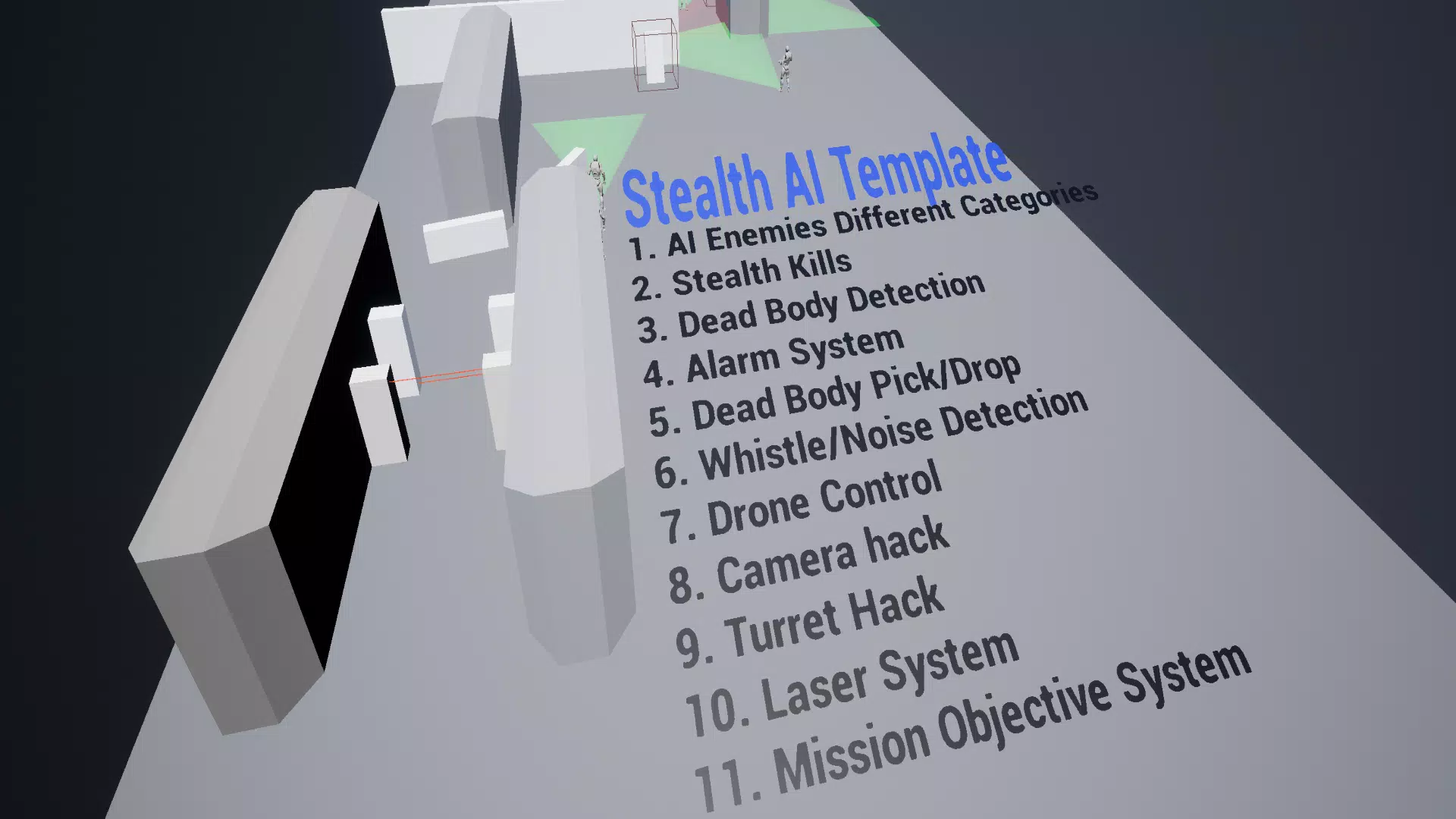 Unreal Engine Stealth AI スクリーンショット 2