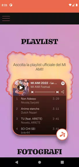 MI AMI Festival Скриншот 2