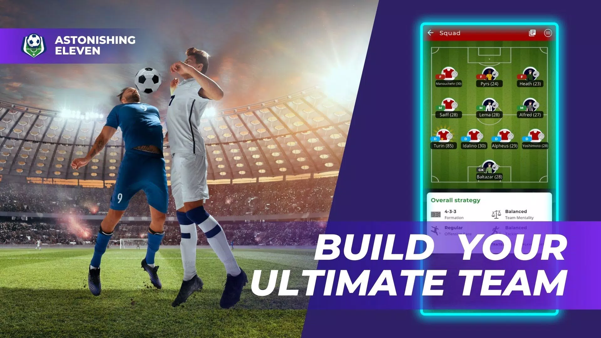 Astonishing Eleven Football スクリーンショット 2